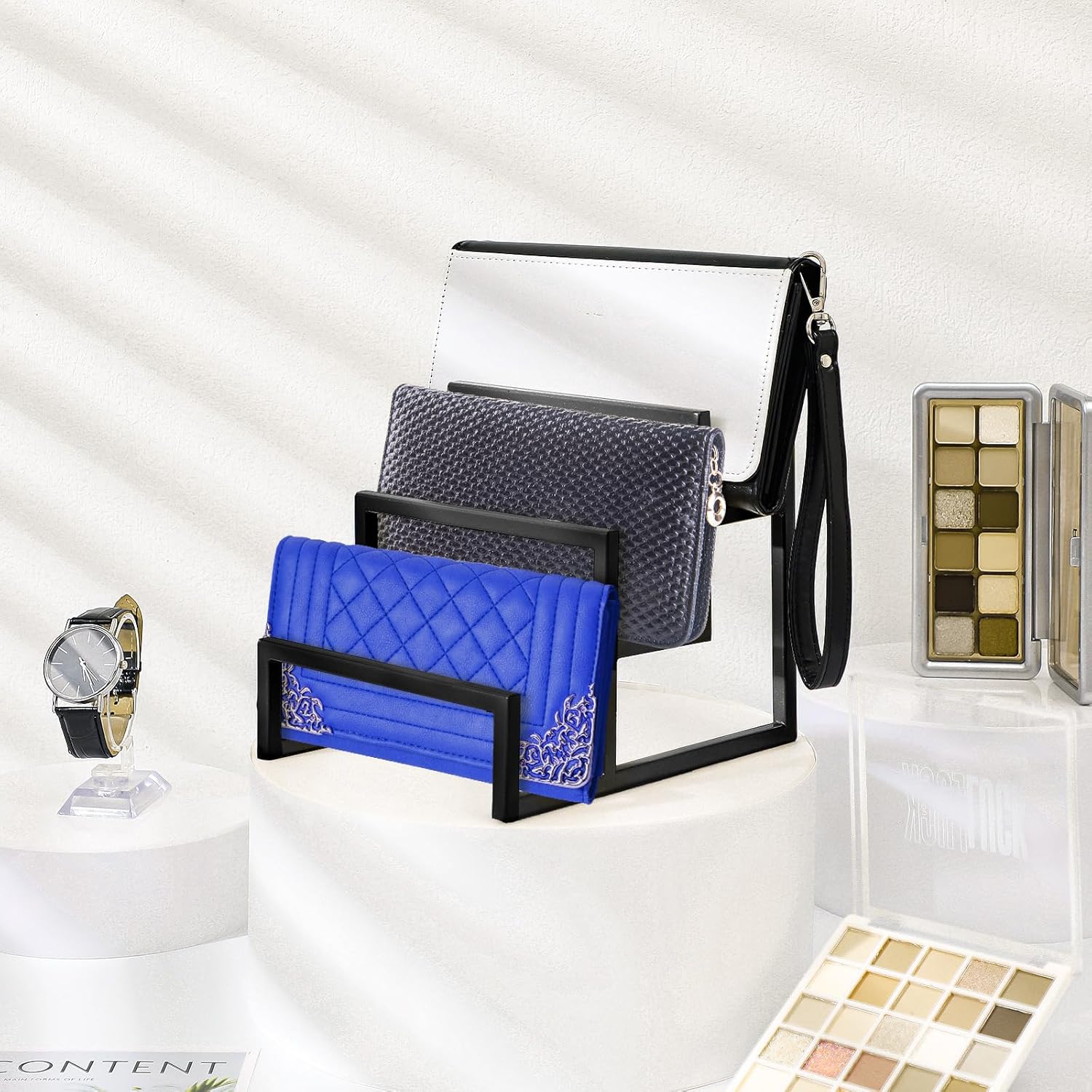 DoubleFill 3 Layer Clutch Purse Display Stand