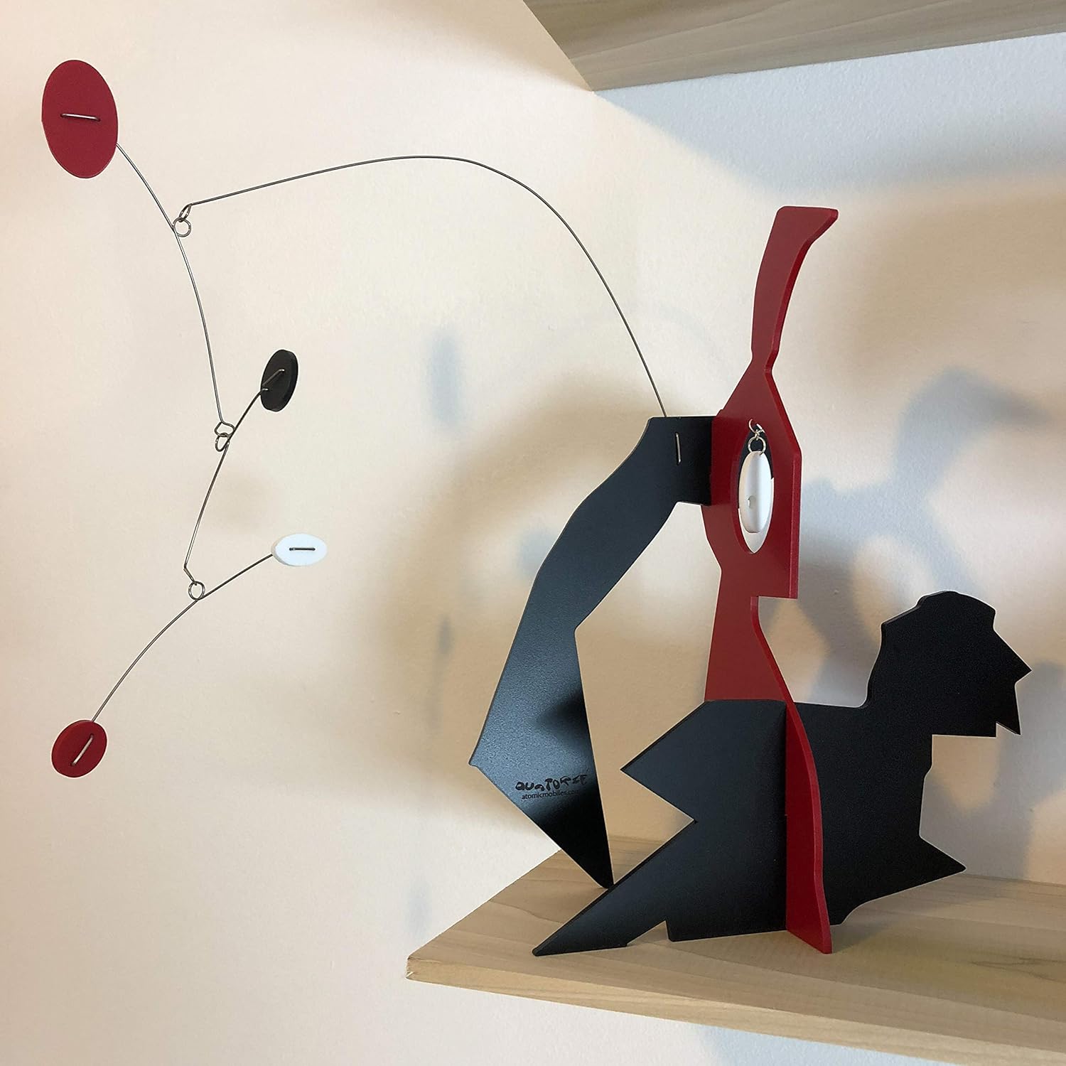 Abstract Modern Art Rabbit Sculpture - Desktop Mobiles