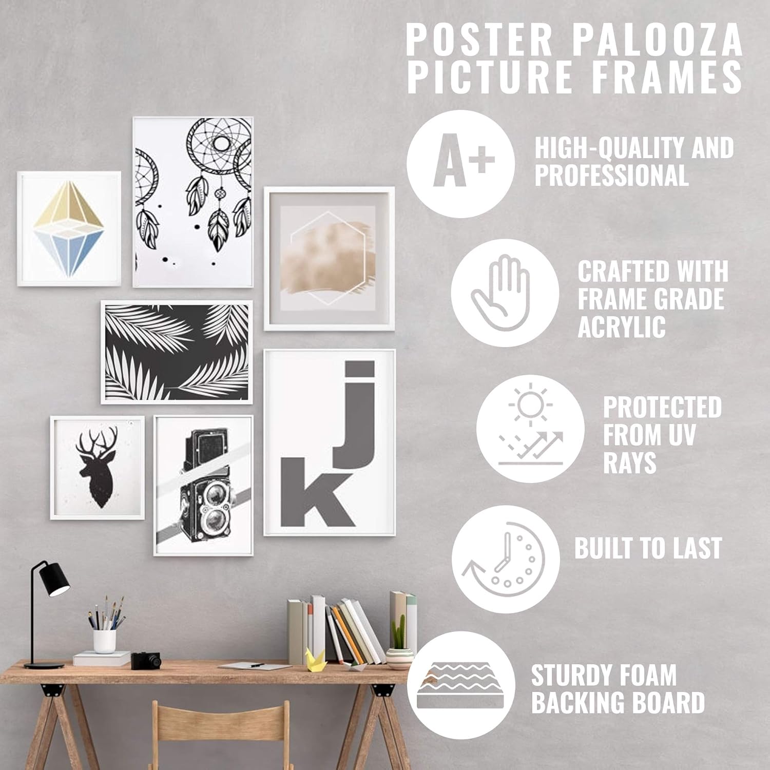 Poster Palooza 10x12 Easel Back Stand