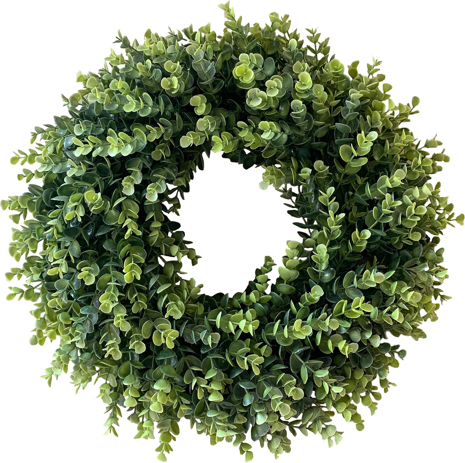 20 Inch Artificial Eucalyptus Wreath for Front Door