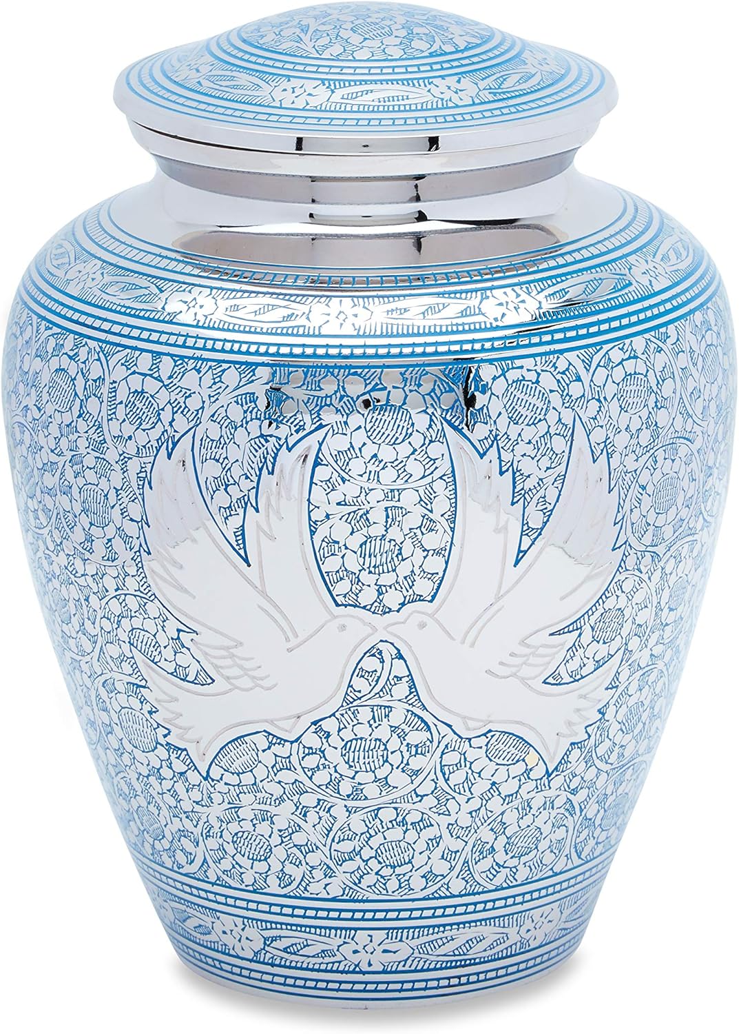 Blue Loving Dove Adult Urn 1