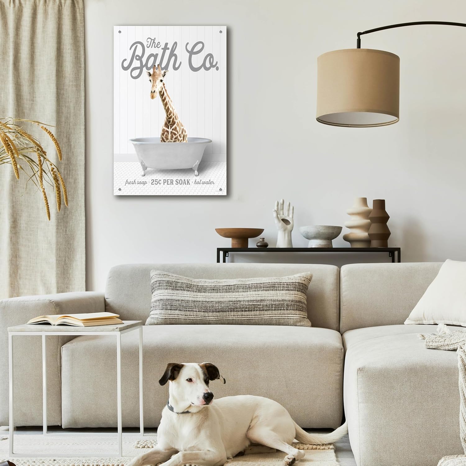 Epic Art Giraffe Wall Art 24x36 Inches