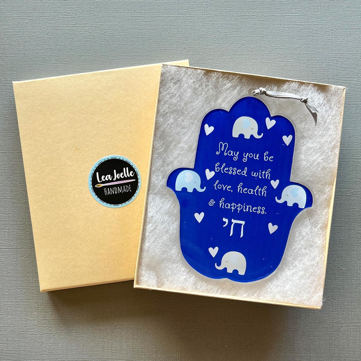 Hamsa and Mezuzah Gift Set for Baby Naming Weddings Housewarming and Birthdays